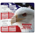 Stock Art Background Hard Surface Calendar Mouse Pads - Patriotic Eagle